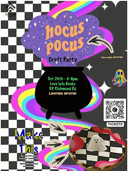 Hocus Pocus Craft Party with Tribute Creative Studio