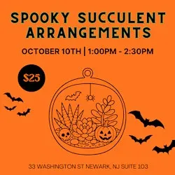 Spooky Succulent Arrangements