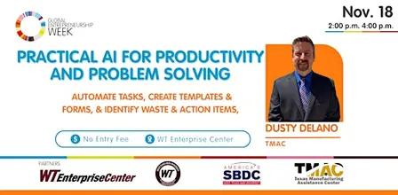 Practical AI for Productivity and Problem Solving