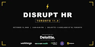 Disrupt HR Toronto 11.0