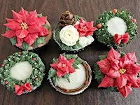 Winter Floral Cupcakes!