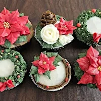 Winter Floral Cupcakes!