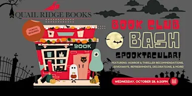 Book Club Bash: Spooktacular!
