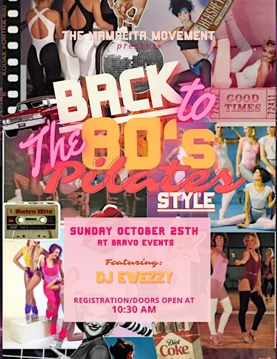 Back to The 80’s Pilates style !