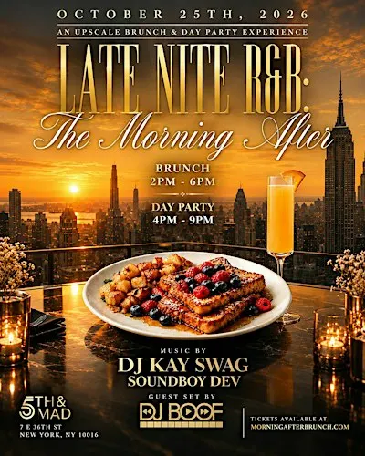 The Morning After | NYC Brunch & Day Party