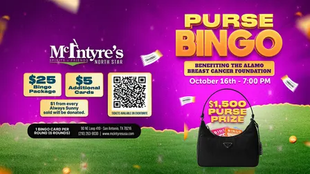 PURSE BINGO FOR A CAUSE