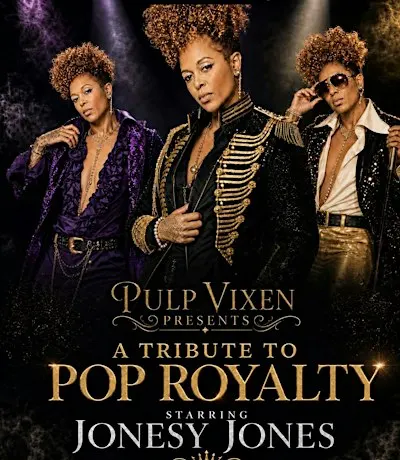 Pride Kickoff: A Tribute to Pop Royalty starring Jonesy Jones