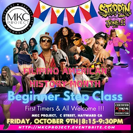 Beginner Step Class (Filipino American History Night) | Oct 9