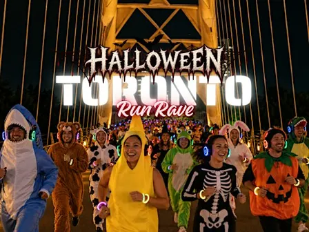 Toronto Halloween Onesie Run Rave: 5K + Recovery @ NRG Haus [dm for code]