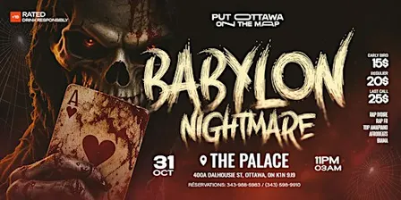 BABYLON NIGHTMARE - HALLOWEEN BIGGEST PARTY