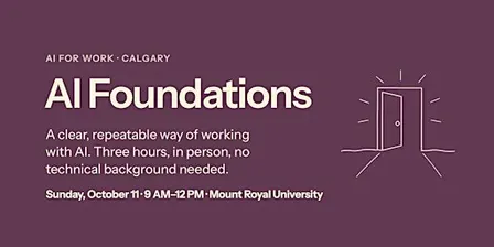 AI Foundations: An In-Person AI Seminar in Calgary