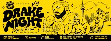 Drake Night Sip & Paint