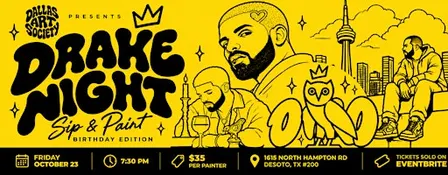 Drake Night Sip & Paint