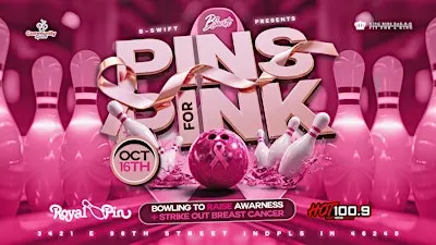 HOT 100.9 Pins for Pink