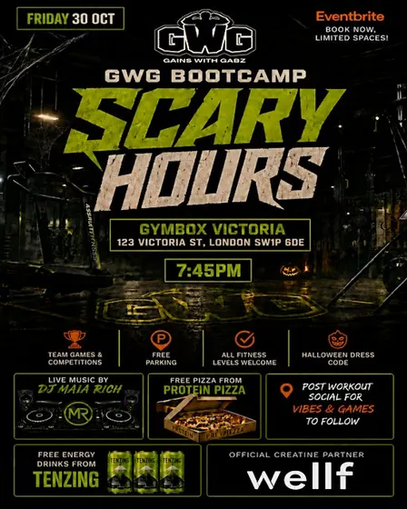 GWG Bootcamp: Scary Hours