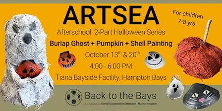 ArtSEA Afterschool Halloween Special - October 13 & 20 (7-8yrs)