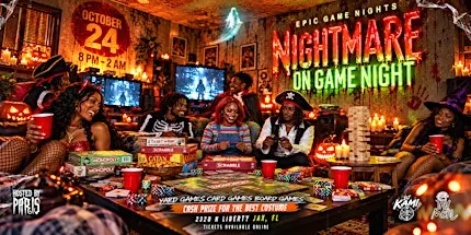 Epic Game Nights: Nightmare on Game Night!