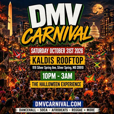 DMV CARNIVAL - Dancehall & SOCA Halloween Party
