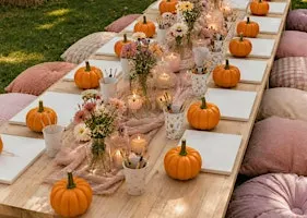 Fall “Acrylic Paint Pouring” Picnic!