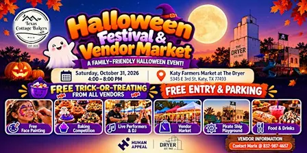 Halloween Trick-or-Treating Festival & Vendor Market at The Dryer