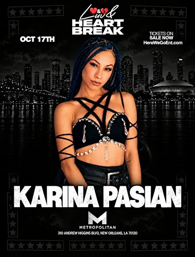 LUVANDHEARTBREAK ALL BLACK BASH FEATURING KARINA PASIAN 10-17-26 @ METRO