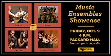 Colorado College Music Ensembles Showcase