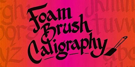 Foam Brush Calligraphy- Spooky Edition with Ben Henderson