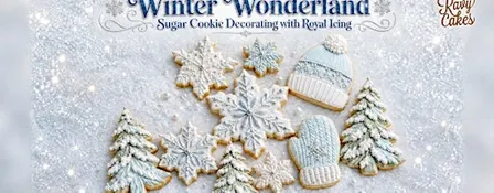 Winter Wonderland Sugar Cookie Decorating Class with Royal Icing!