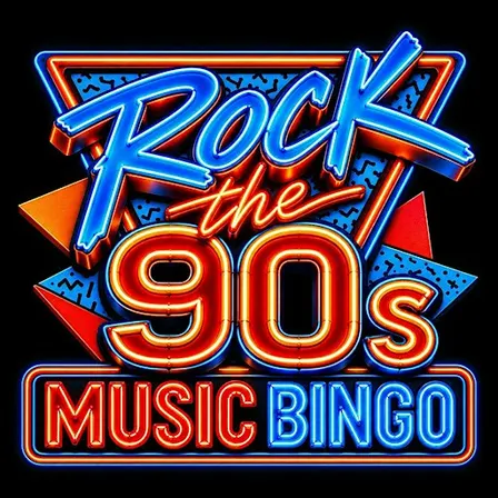 Rock the 90s Music Bingo