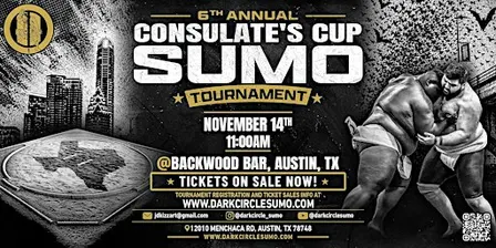 Austin Sumo Tournament: 6th Consulate's Cup - Live Sumo Wrestling