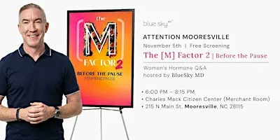Free Screening: The [M] Factor 2: Before the Pause + Women’s Hormone Q&A
