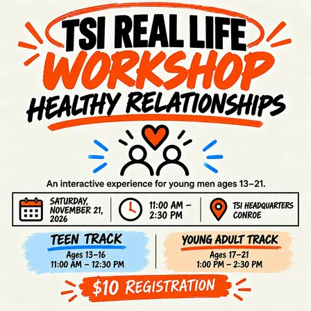 TSI Real Life Workshop: Healthy Relationships