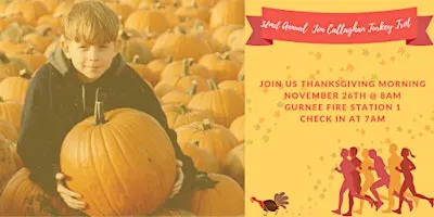 32nd Annual Jon Callaghan Memorial Turkey Trot 5K Fun Run&Walk