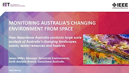Monitoring Australia's Changing Environment from Space
