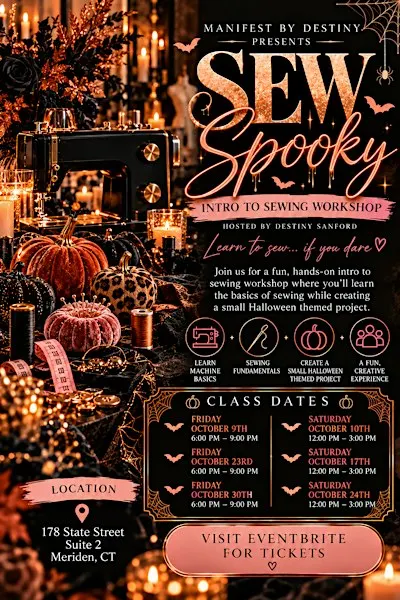 Sew Spooky : Intro to Sewing
