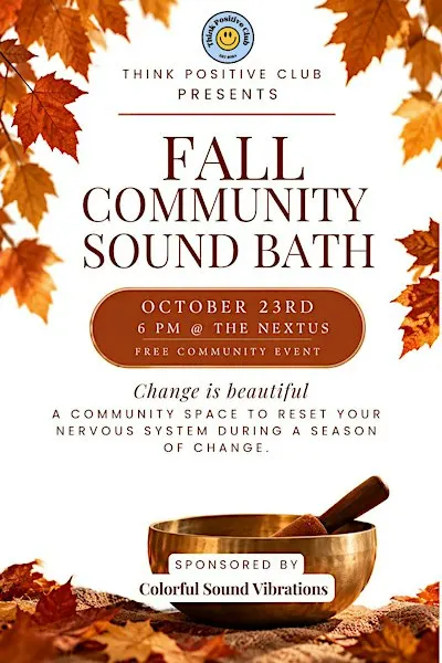 Fall Community Sound Bath