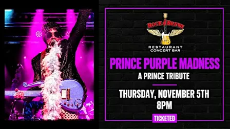 PURPLE MADNESS A PRINCE TRIBUTE @ Rock & Brews Royal Oak