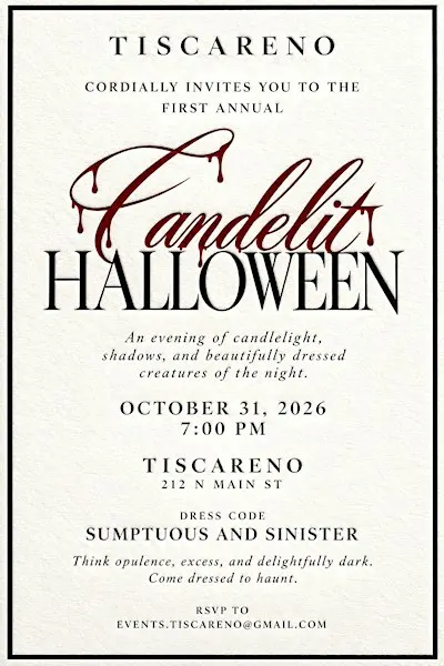 Tiscareno Candlelit Halloween