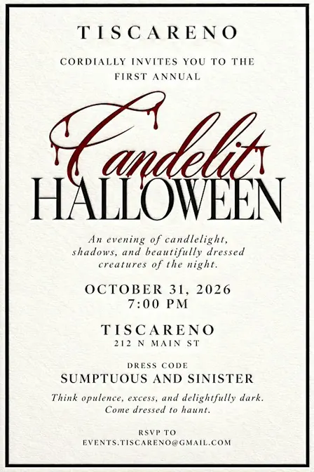 Tiscareno Candlelit Halloween