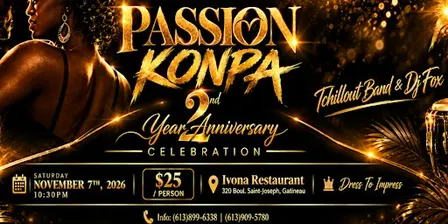 Passion Konpa 2nd Year Anniversary
