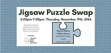 Puzzle Swap - Hosted by WI-JPA
