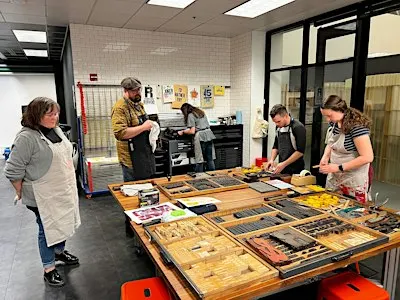 Letterpress Workshop: Morning Session