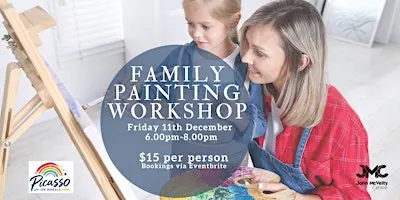 Family Painting Workshop- Christmas Theme