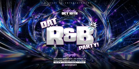 Dat R&B Party: 90S vs 2000'S edition!