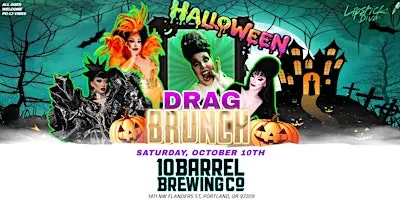 HALLOWEEN DRAG BRUNCH PORTLAND