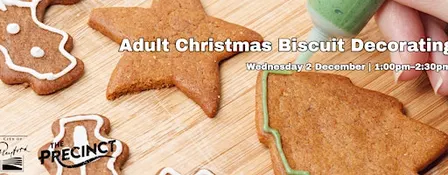 Adult Christmas Biscuit Decorating