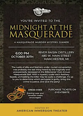 Murder Mystery Night - Midnight at the Masquerade