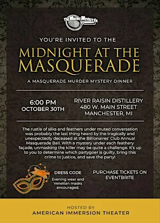 Murder Mystery Night - Midnight at the Masquerade