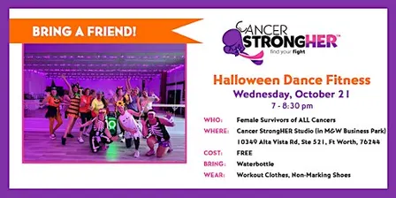 Cancer StrongHER Halloween Dance Fitness — October 21, 2026