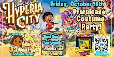 Hyperia City Costume Party & Prerelease